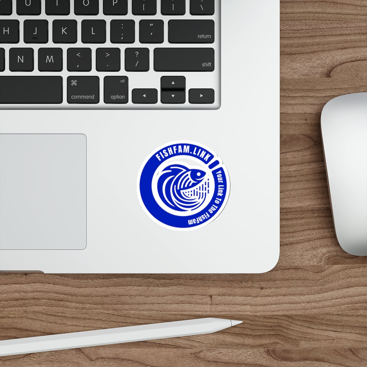 FishFamLink Die-Cut Stickers