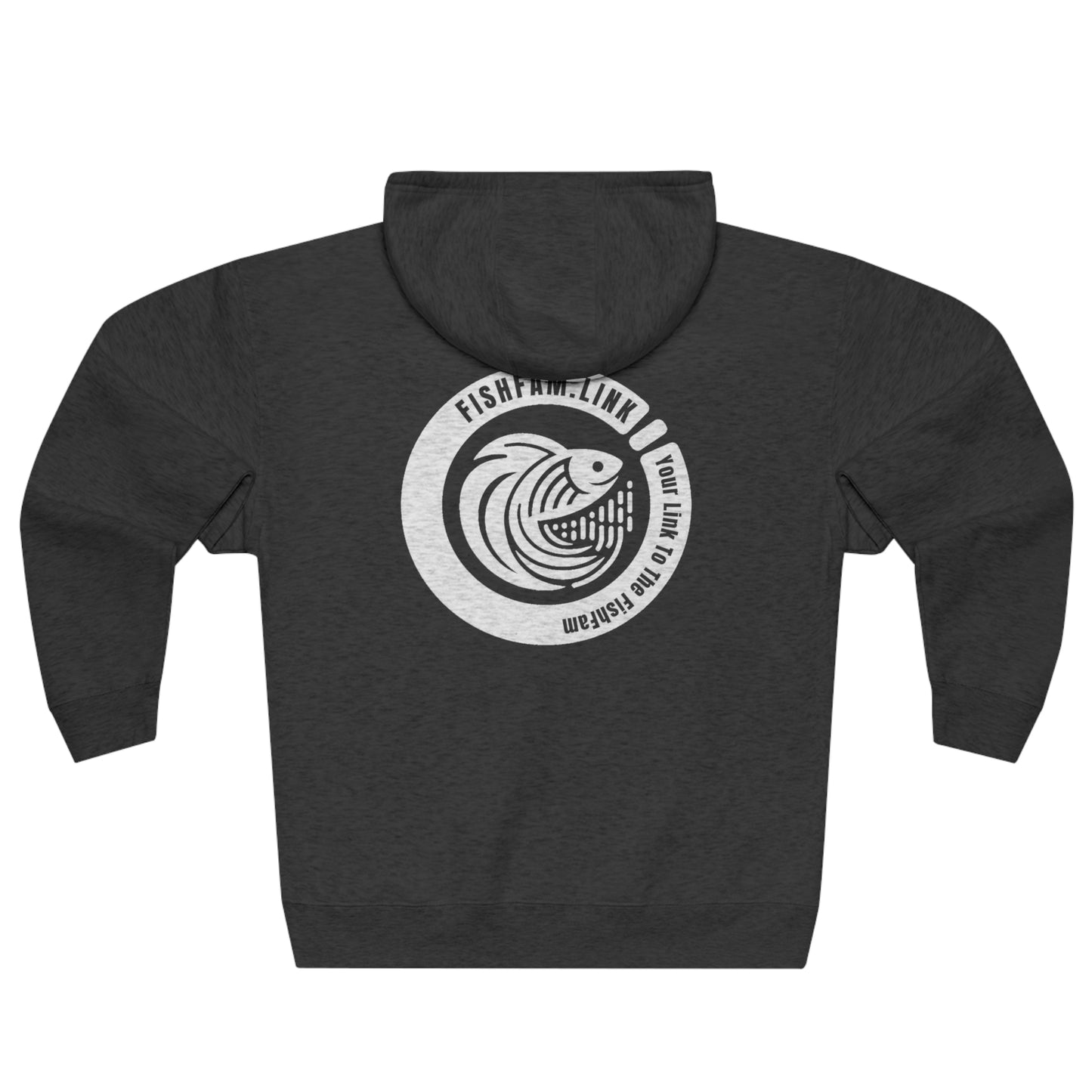 Your Link to the FishFam Unisex Premium Full Zip Hoodie