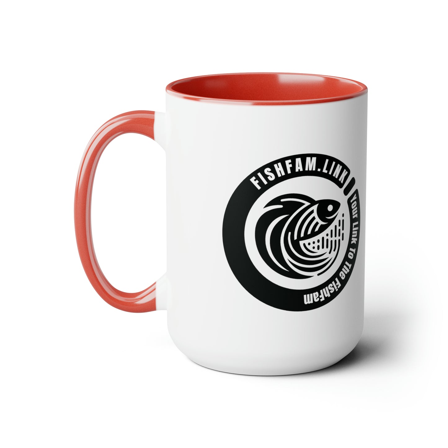 Two-Tone Coffee Mugs, 15oz