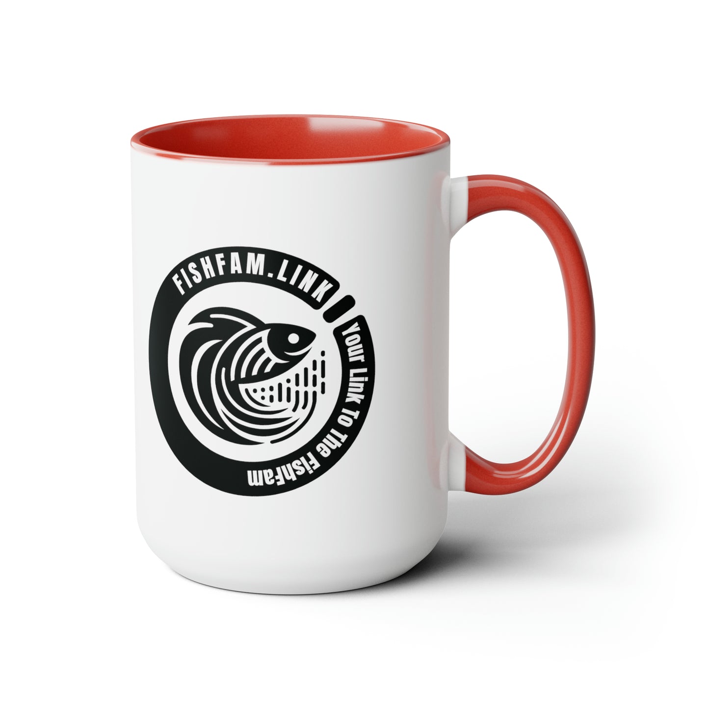 Two-Tone Coffee Mugs, 15oz